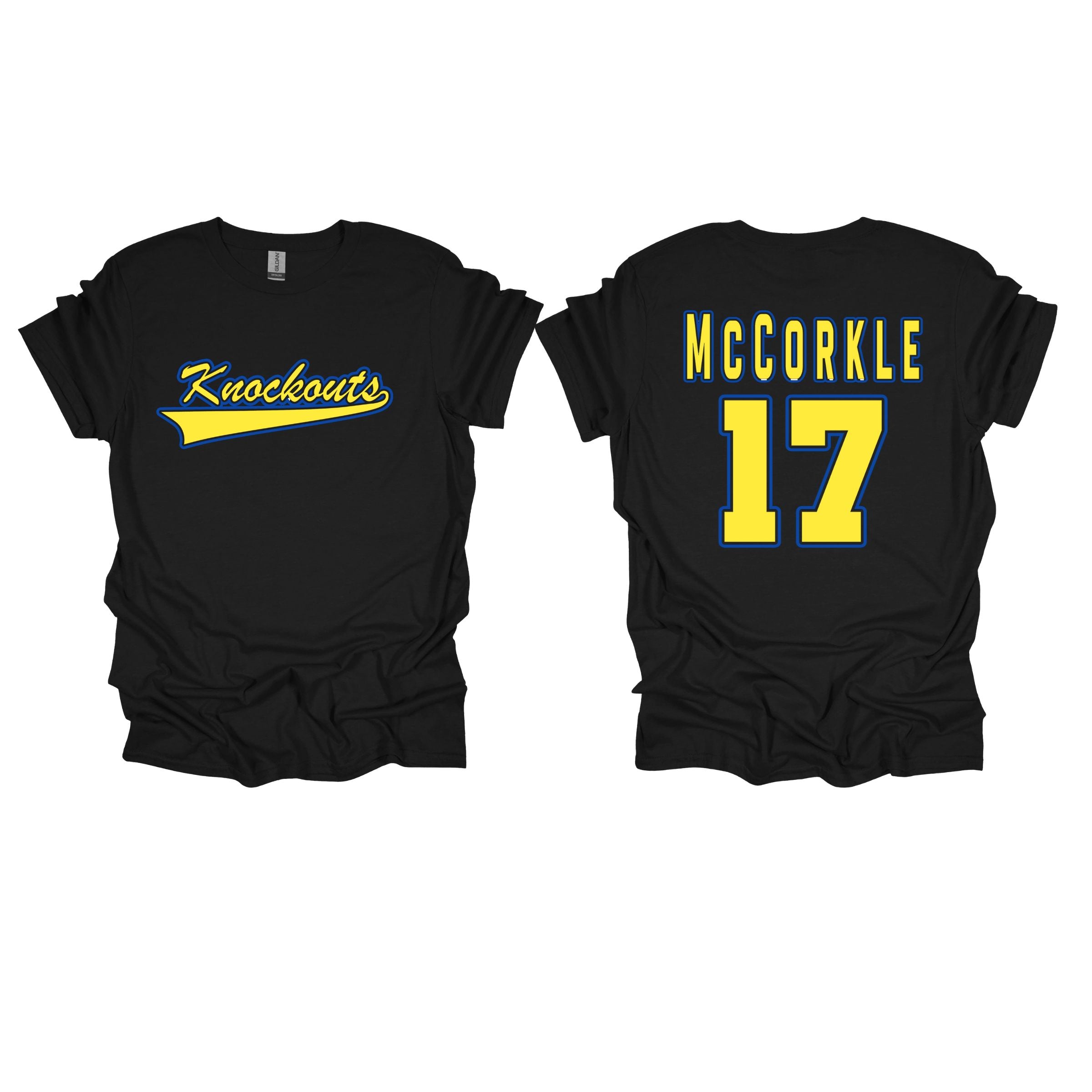 Adult Knockouts Script with Name and Number