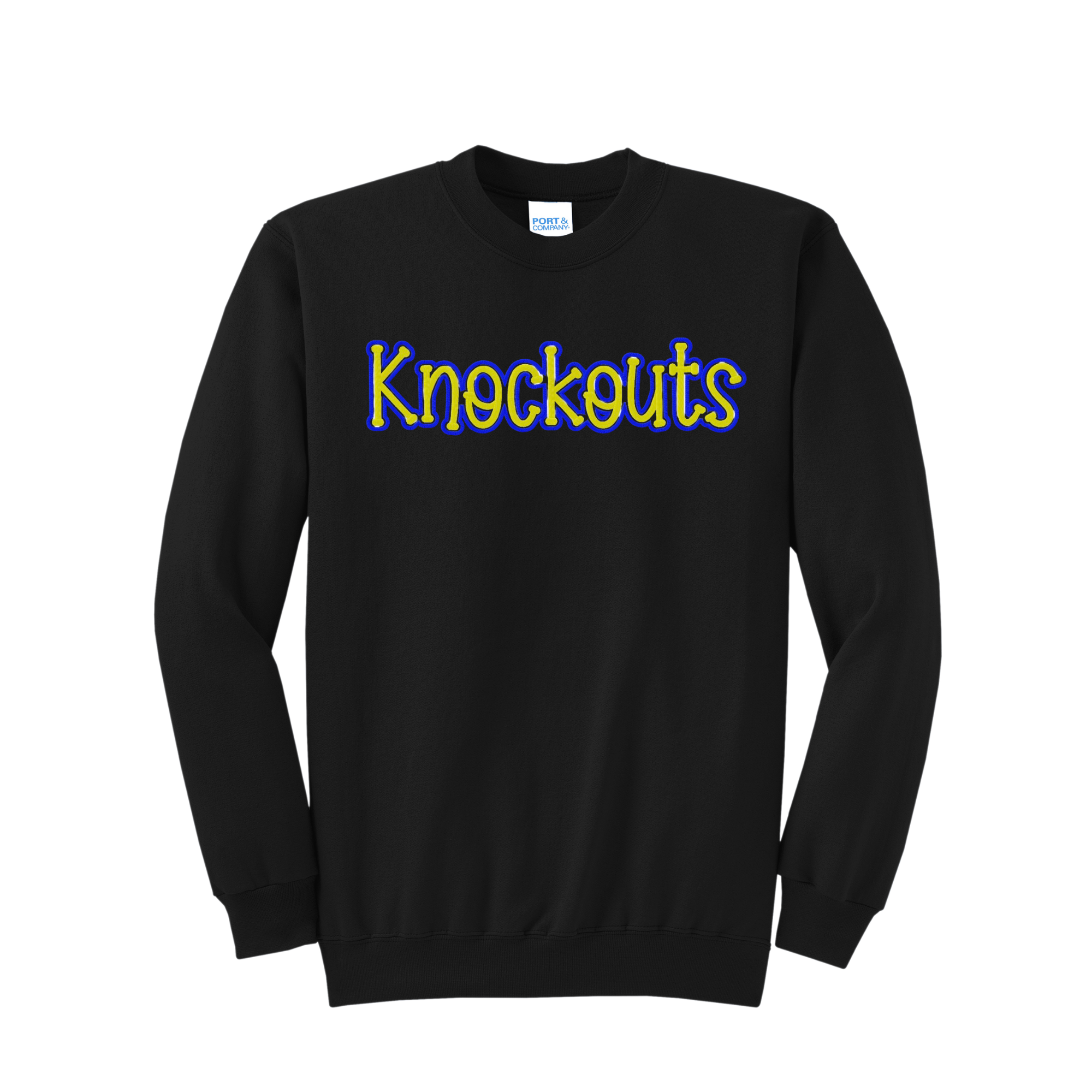 Puff Embroidery Crew