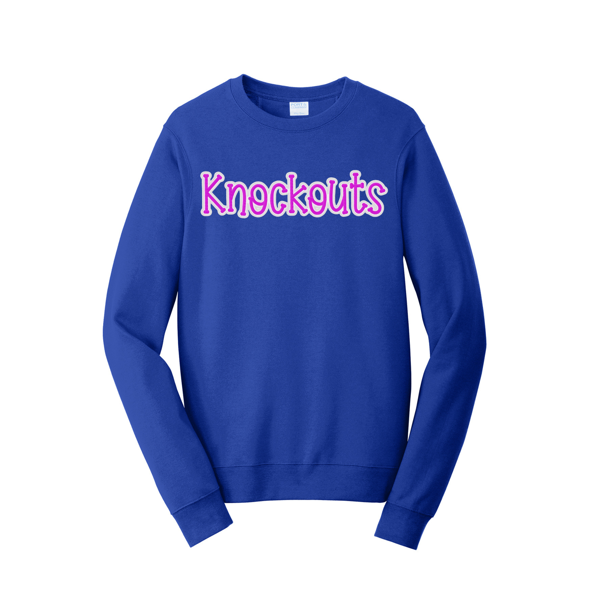 Puff Embroidery Crew