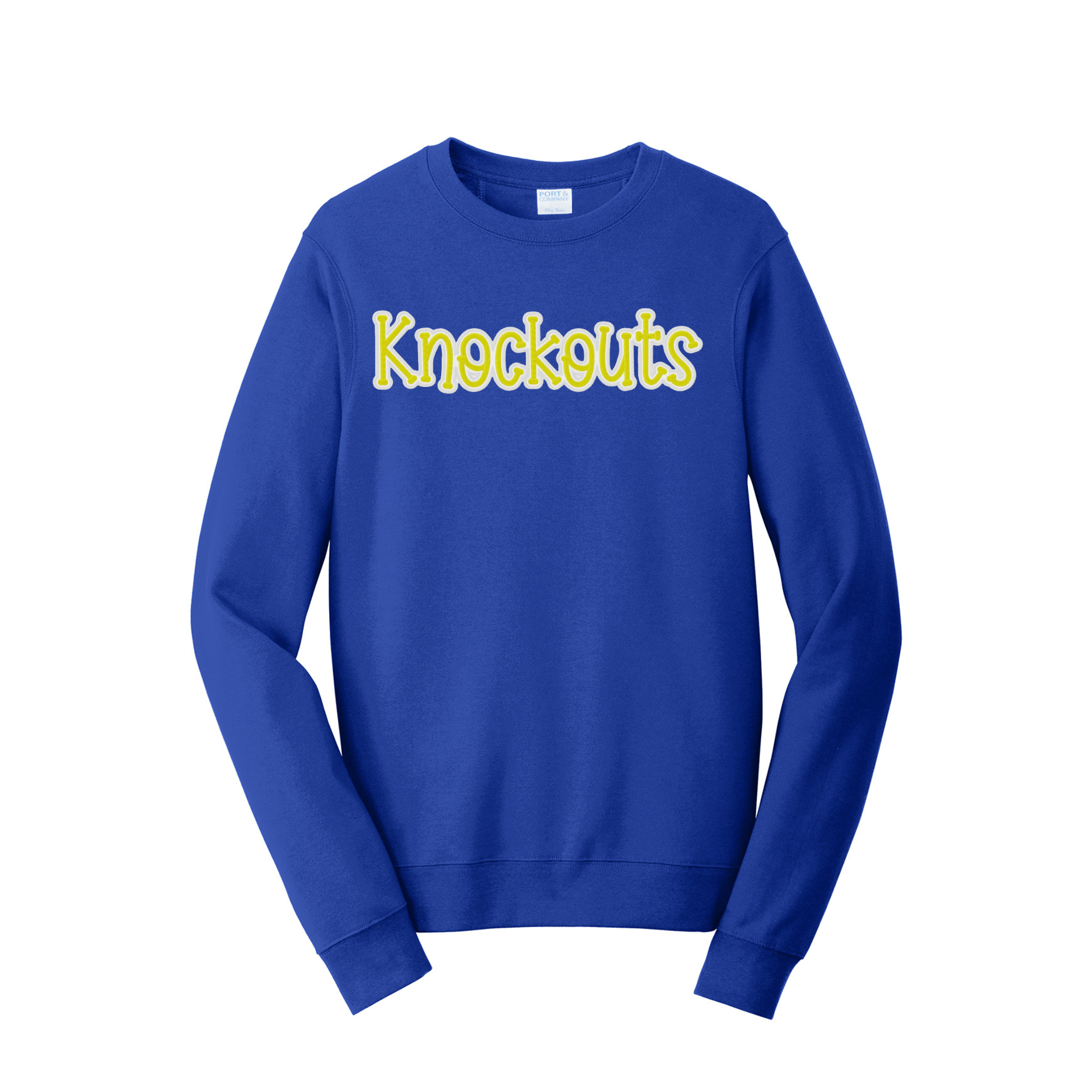 Puff Embroidery Crew