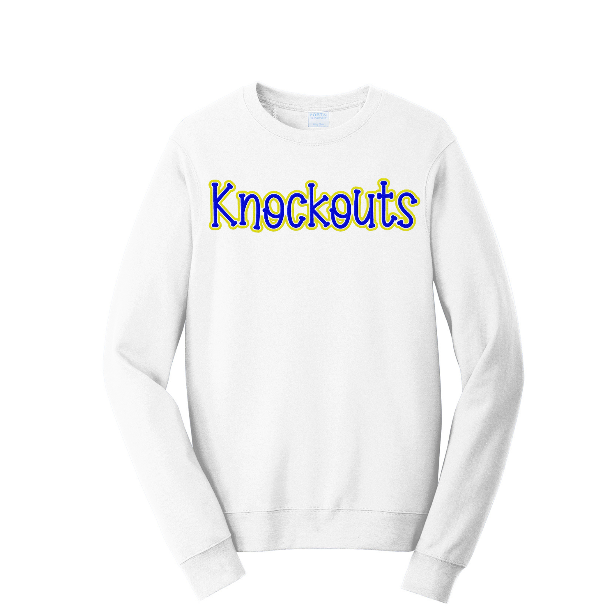 Puff Embroidery Crew