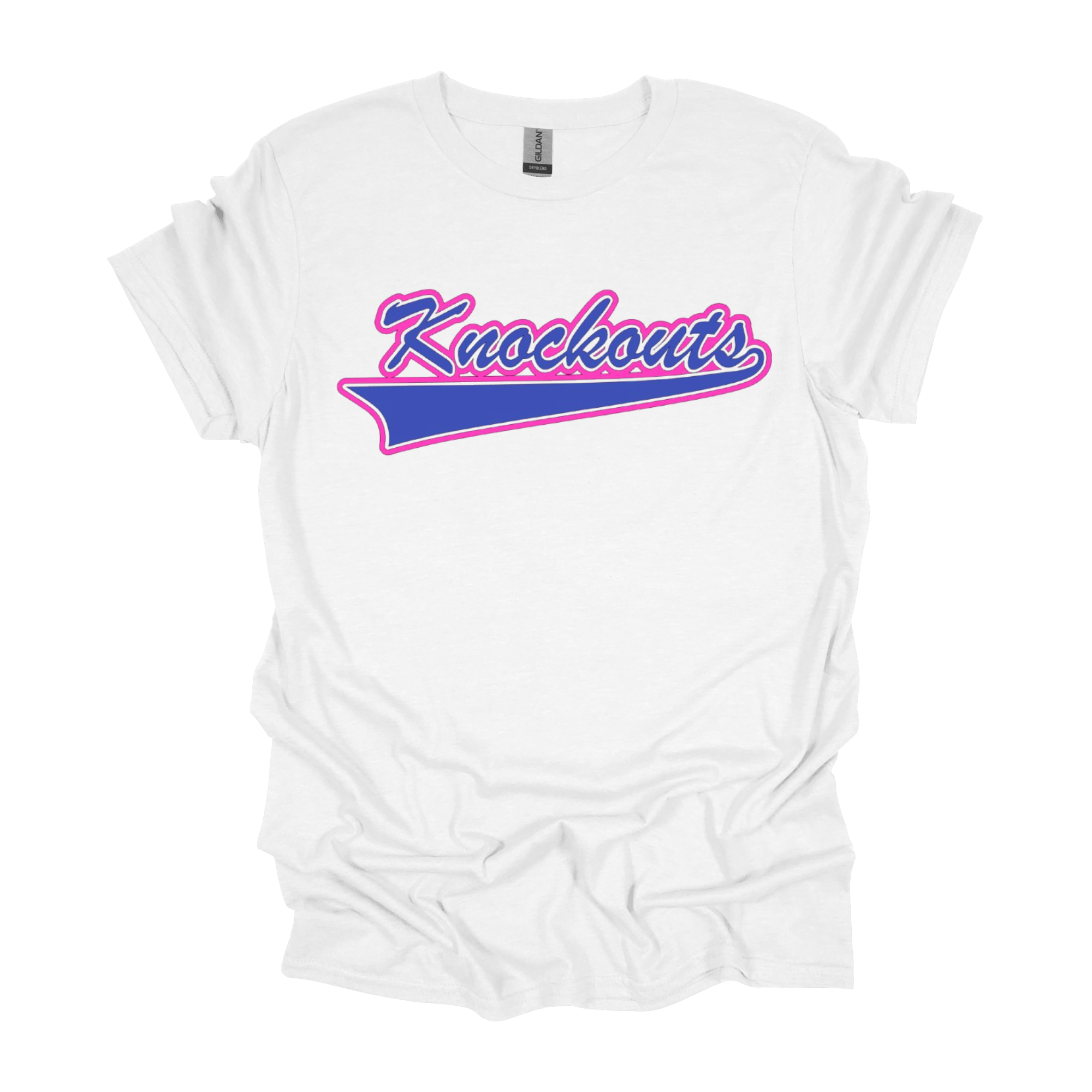 Adult Knockouts Script T-Shirt