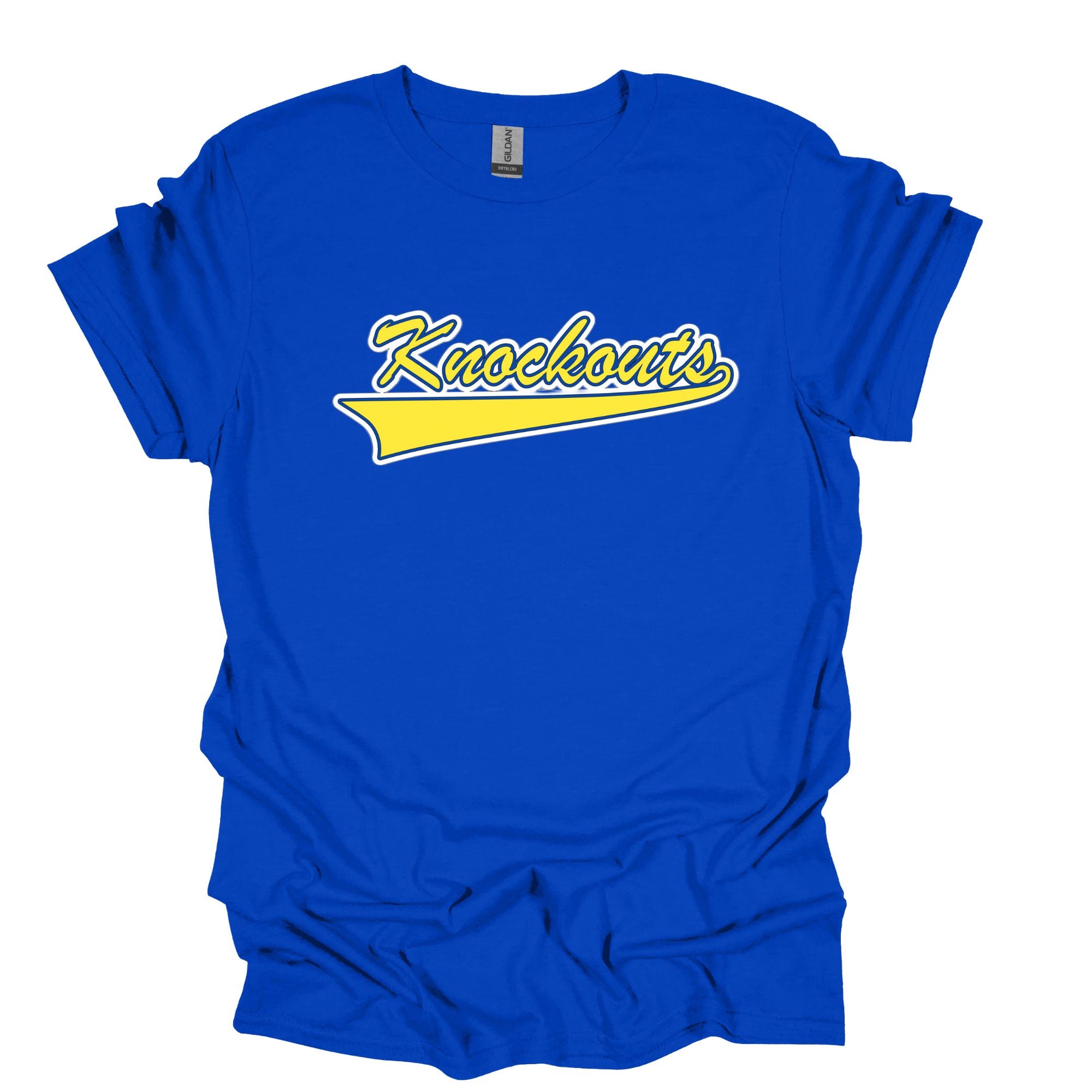 Adult Knockouts Script T-Shirt