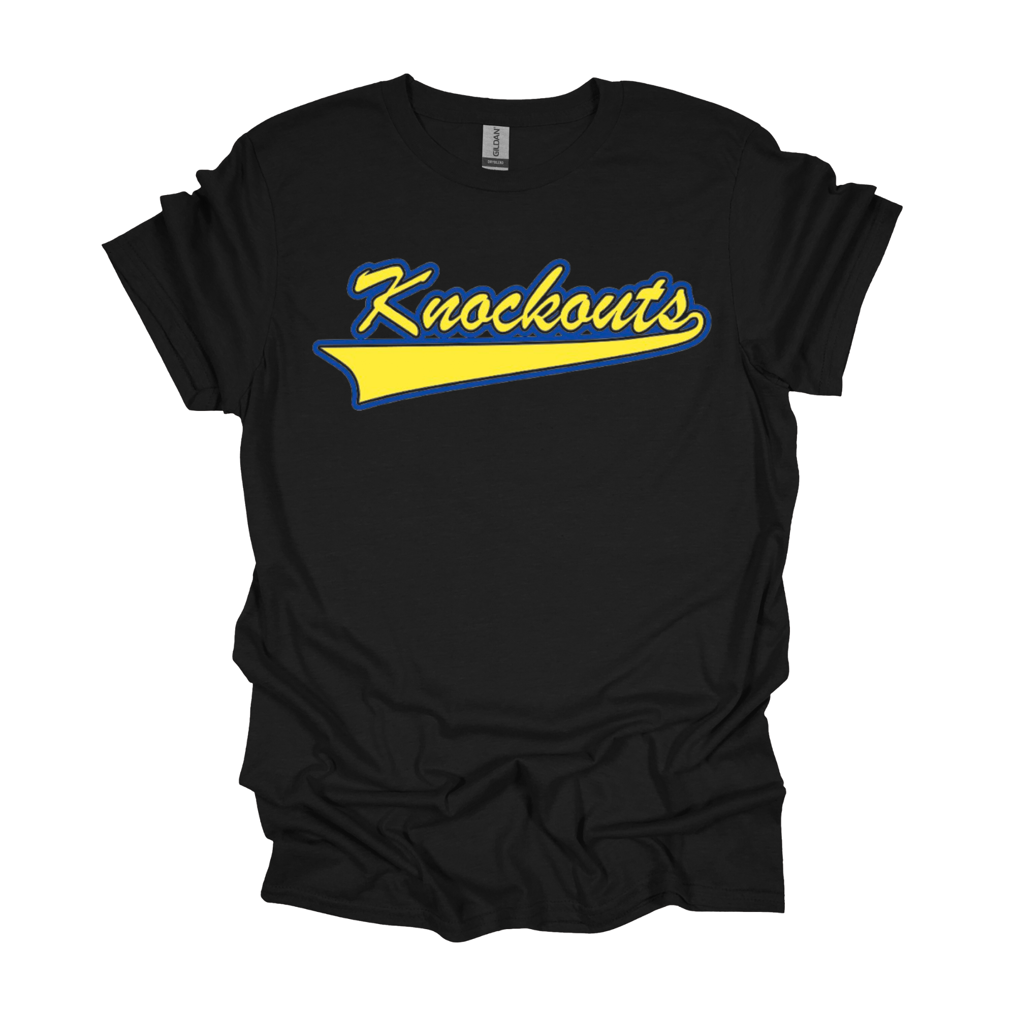 Adult Knockouts Script T-Shirt