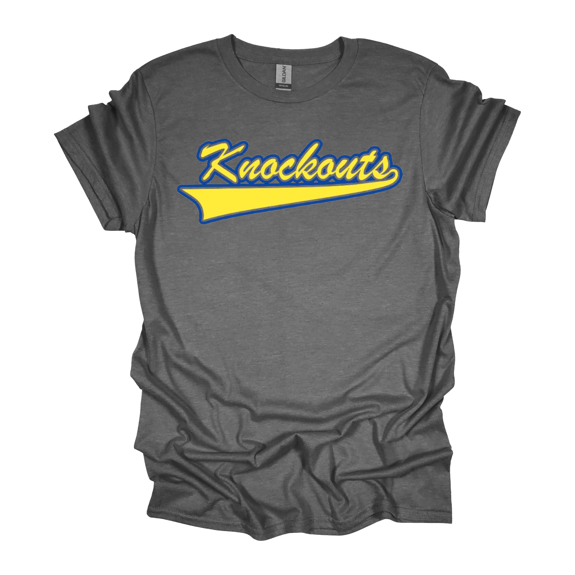 Adult Knockouts Script T-Shirt