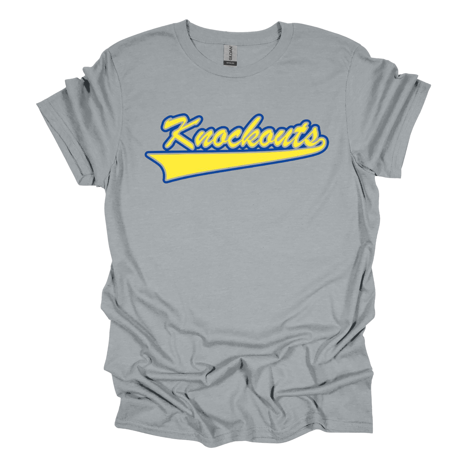 Adult Knockouts Script T-Shirt