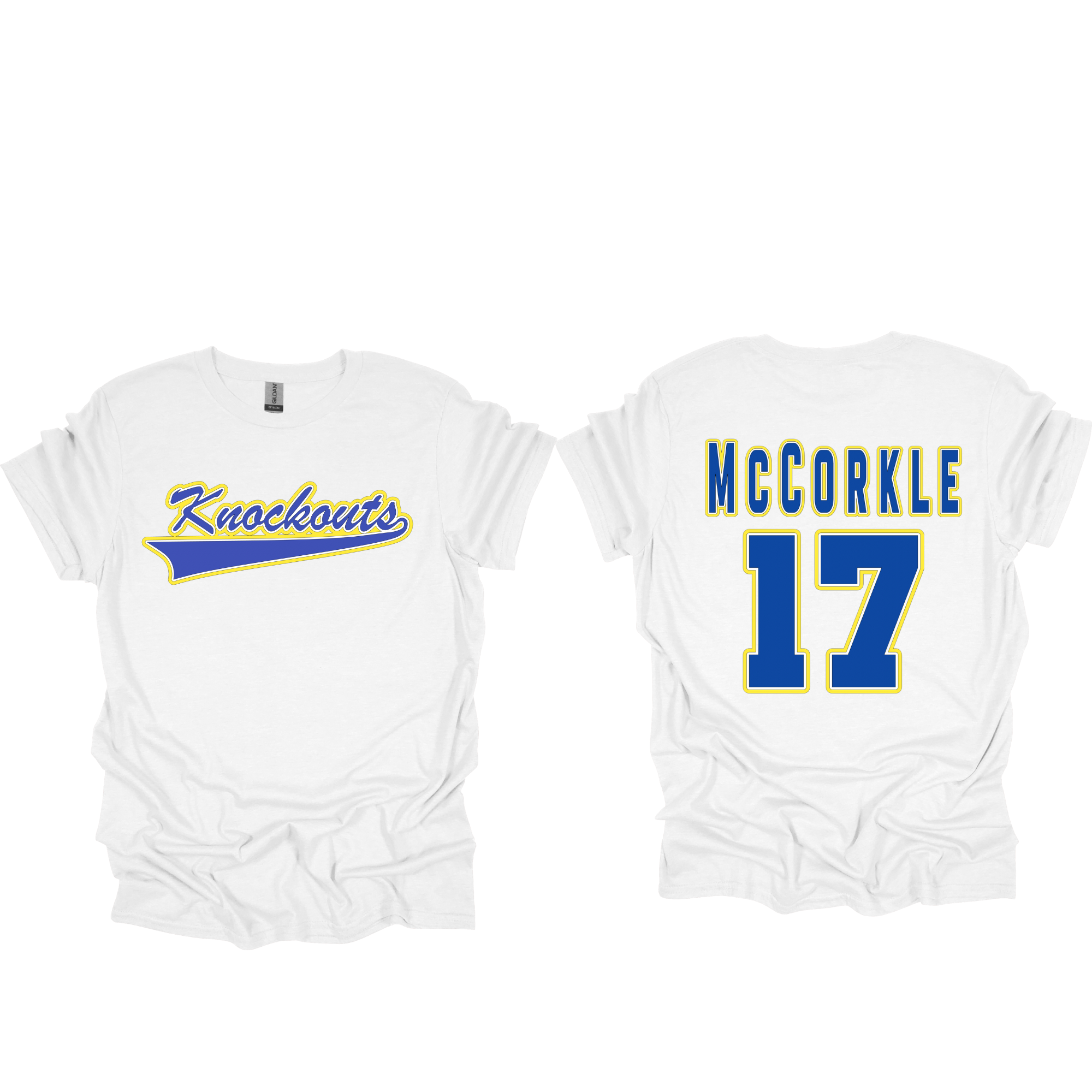 Adult Knockouts Script with Name and Number