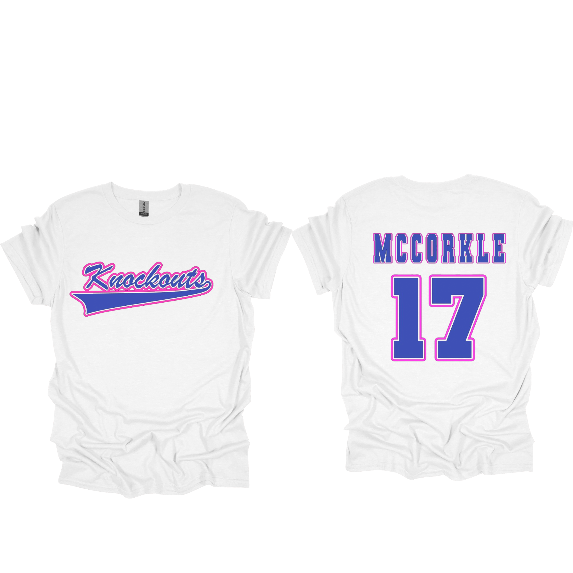 Adult Knockouts Script with Name and Number